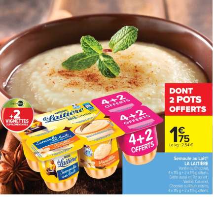 Semoule au Lait® LA LAITIÈRE