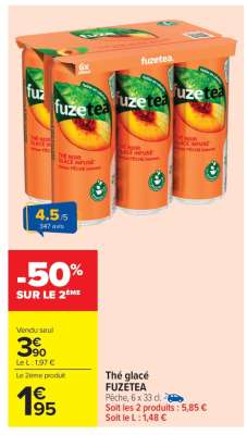 THÉ GLACÉ “FUZETEA”