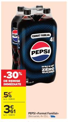 PEPSI "Format Familial"