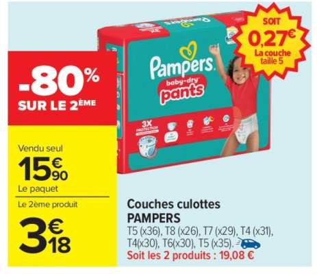 Couches & Culottes PAMPERS