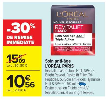Soin anti-âge L'ORÉAL PARIS