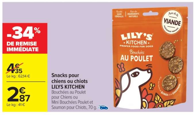 Snacks pour chiens ou chiots LILYS KITCHEN
