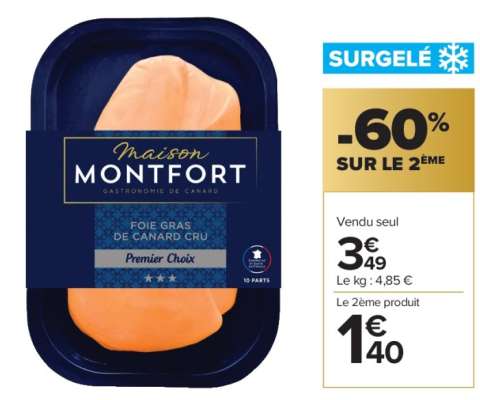 Maison Montfort Foie Gras de Canard Cru