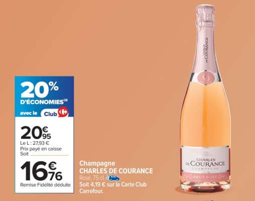 Champagne CHARLES DE COURANCE