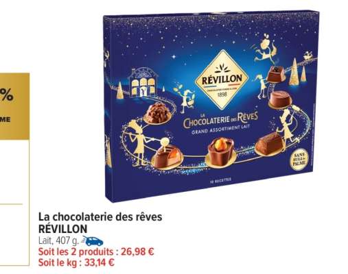 La chocolaterie des rêves RÉVILLON