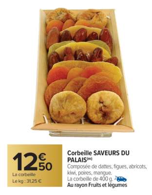 Corbeille Saveurs du palais