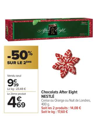 Chocolats After Eight NESTLÉ