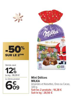 Mini Delices Milka