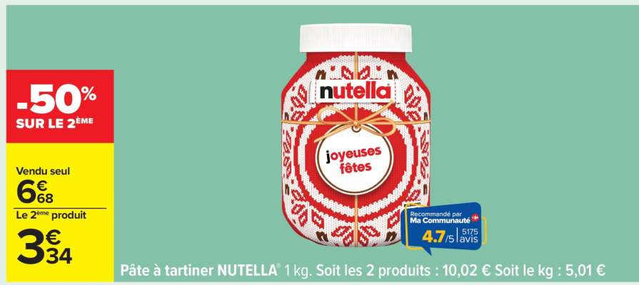 Pâte À Tartiner Nutella