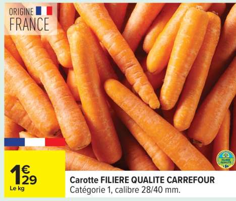 Carotte FILIERE QUALITE CARREFOUR