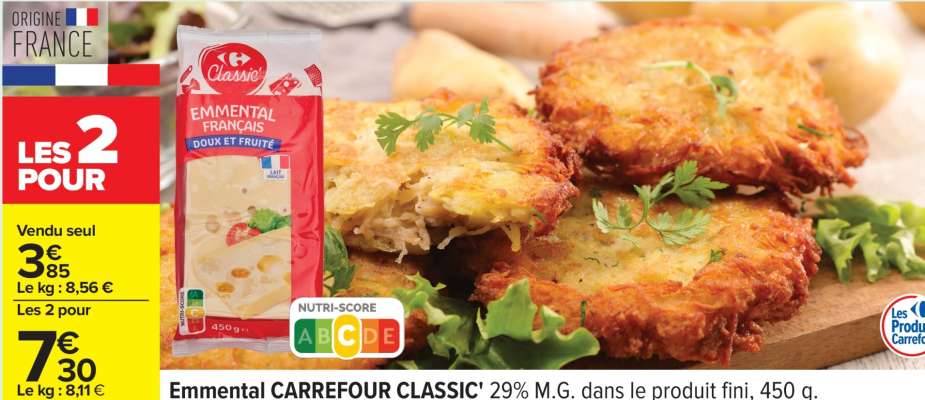Emmental CARREFOUR CLASSIC'