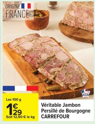 Véritable Jambon Persillé De Bourgogne