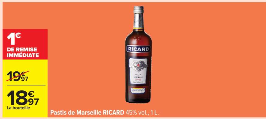Pastis de Marseille 'Ricard'