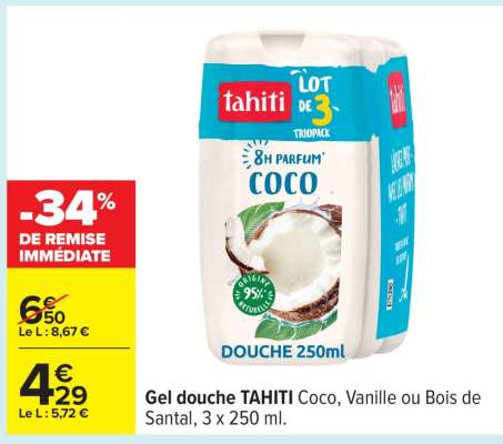 Gel Douche Tahiti