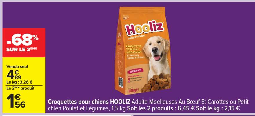 Croquettes pour chiens HOOLIZ