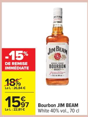 Bourbon JIM BEAM