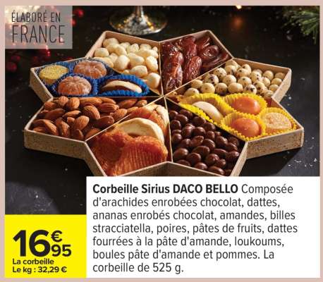 Corbeille Sirius DACO BELLO