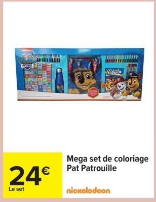 Mega set de coloriage Pat Patrouille