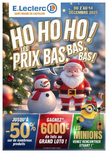 Catalogue E.Leclerc - 02/12/2025 - 14/12/2025.