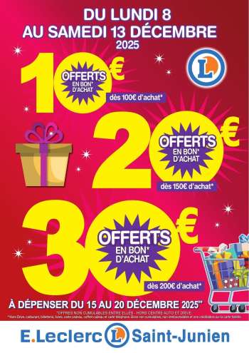 Catalogue E.Leclerc - 08/12/2025 - 13/12/2025.