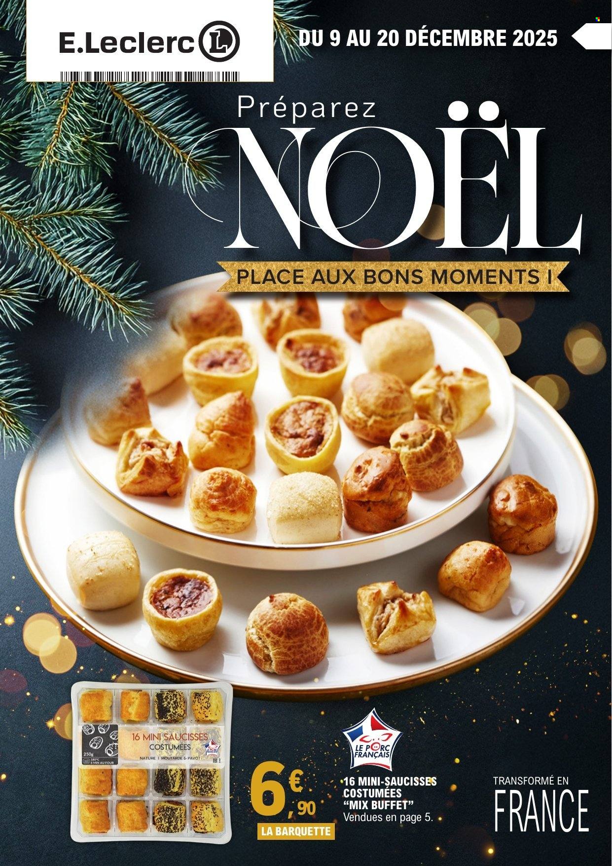 Catalogue E.Leclerc - 09/12/2025 - 20/12/2025. Page 1