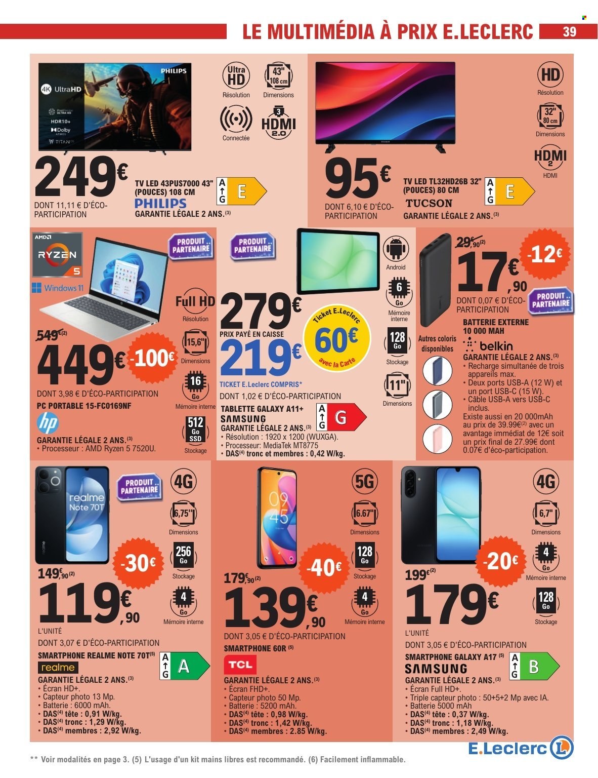 Catalogue E.Leclerc - 09/12/2025 - 20/12/2025. Page 39