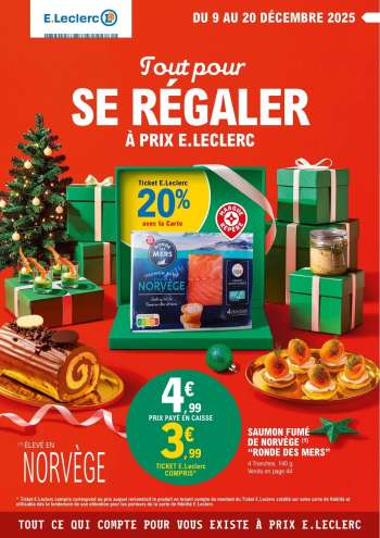 Catalogue E.Leclerc - 09/12/2025 - 20/12/2025.
