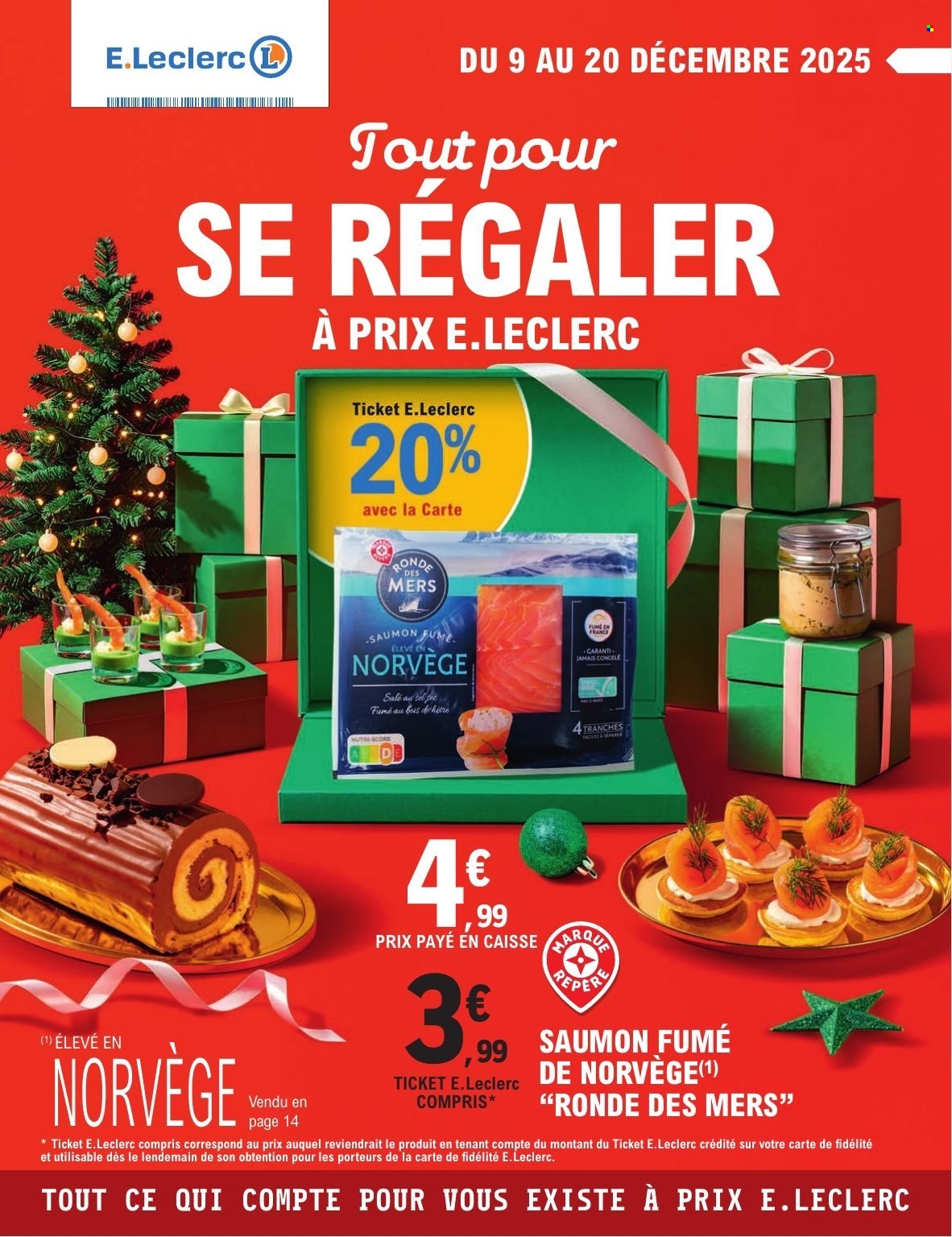 Catalogue E.Leclerc - 09/12/2025 - 20/12/2025. Page 1