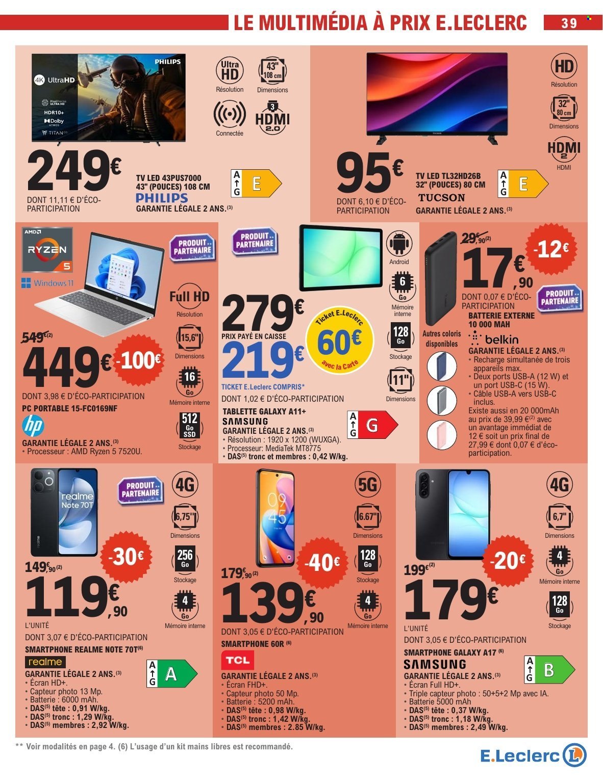 Catalogue E.Leclerc - 09/12/2025 - 20/12/2025. Page 39