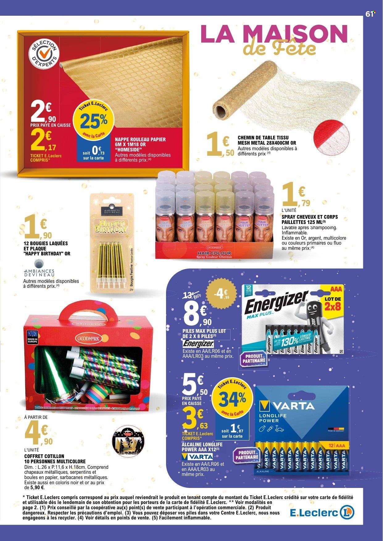 Catalogue E.Leclerc - 09/12/2025 - 20/12/2025. Page 61