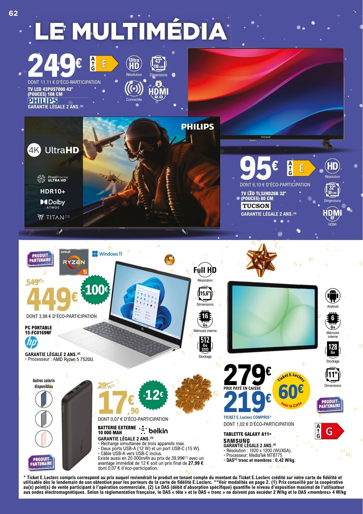 Catalogue E.Leclerc - 09/12/2025 - 20/12/2025. Page 62