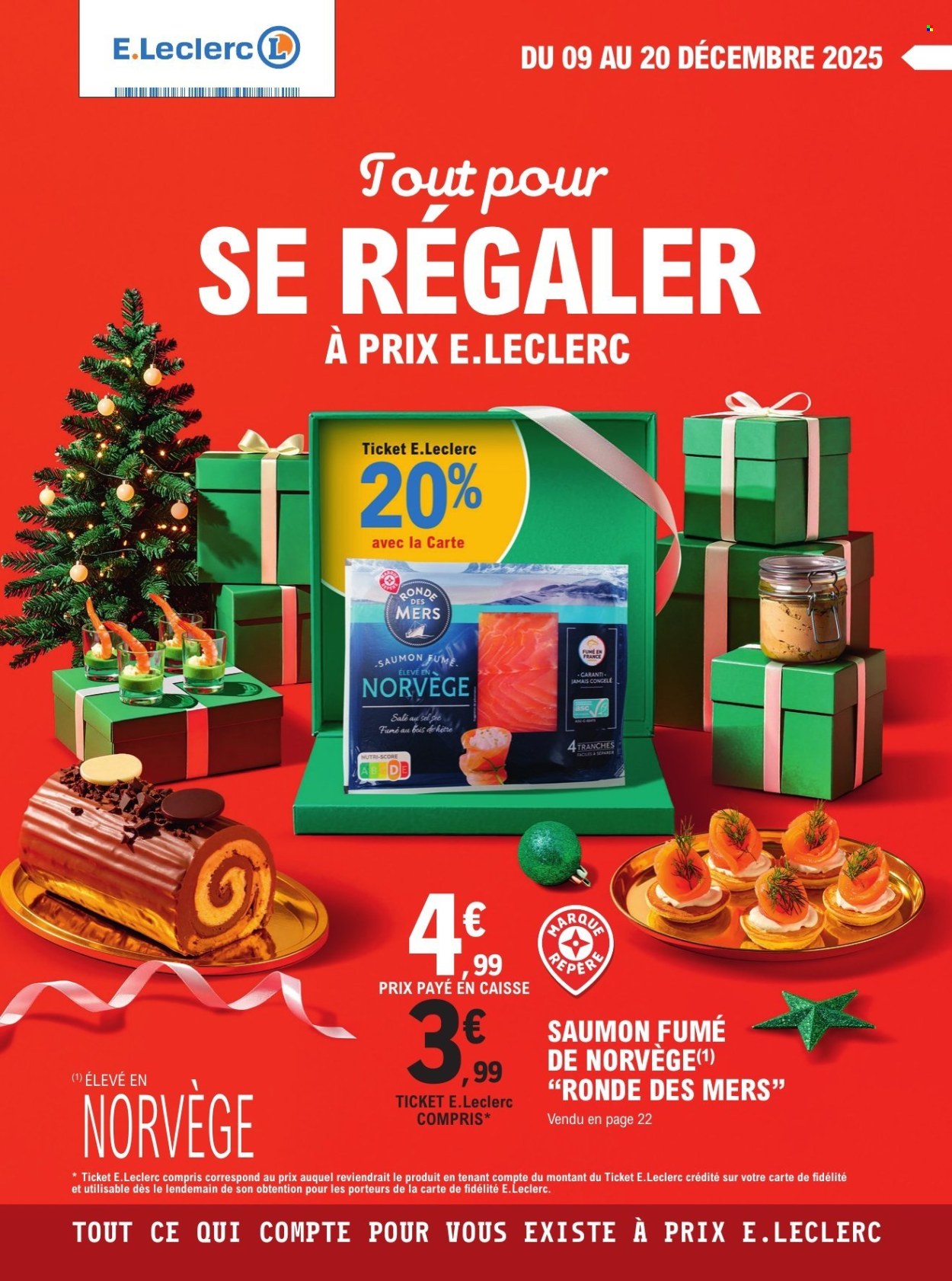 Catalogue E.Leclerc - 09/12/2025 - 20/12/2025. Page 1