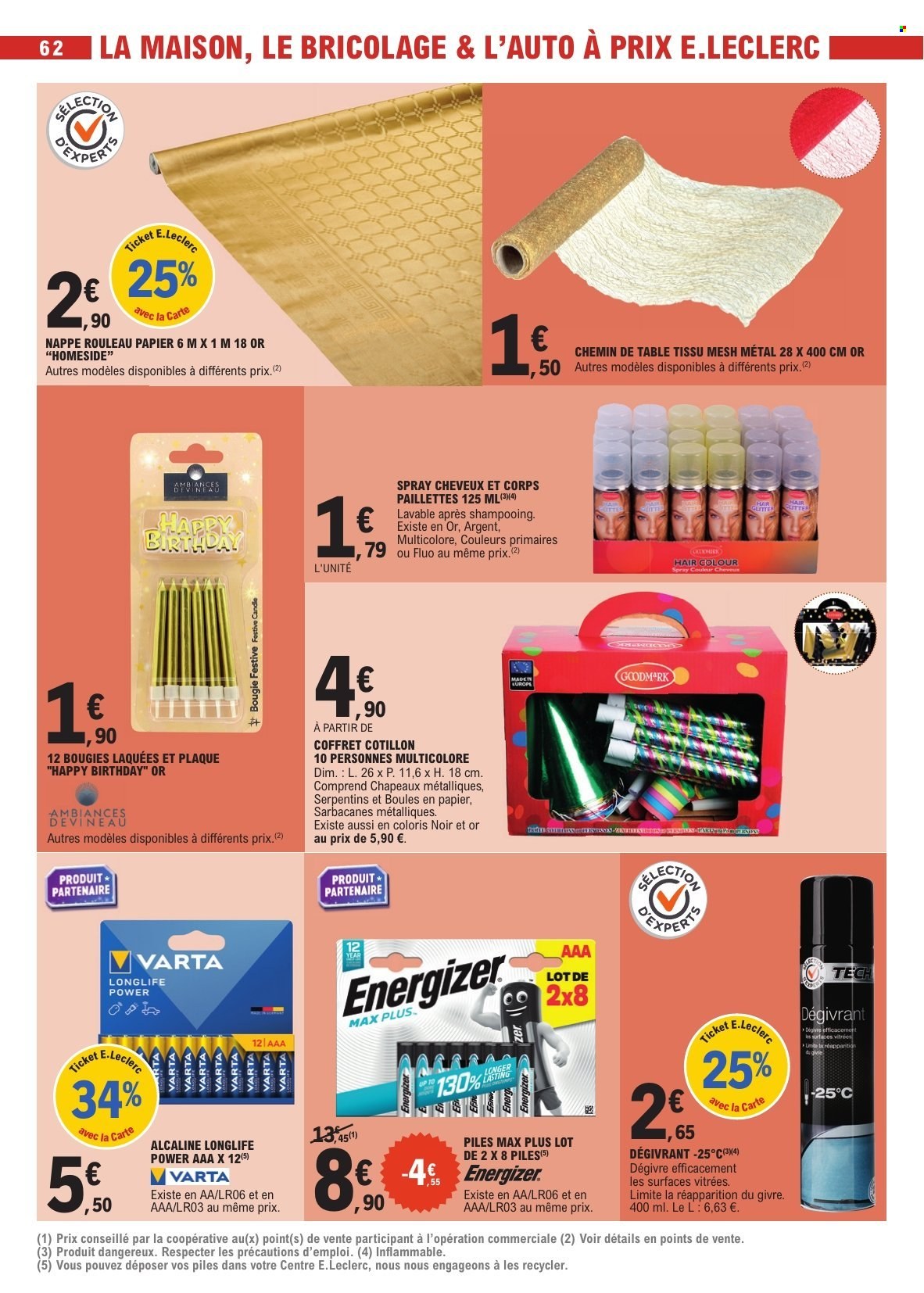 Catalogue E.Leclerc - 09/12/2025 - 20/12/2025. Page 62