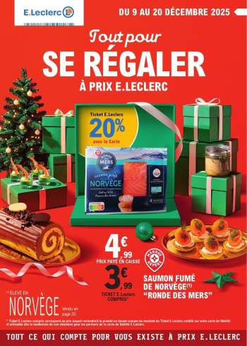 Catalogue E.Leclerc - 09/12/2025 - 20/12/2025.