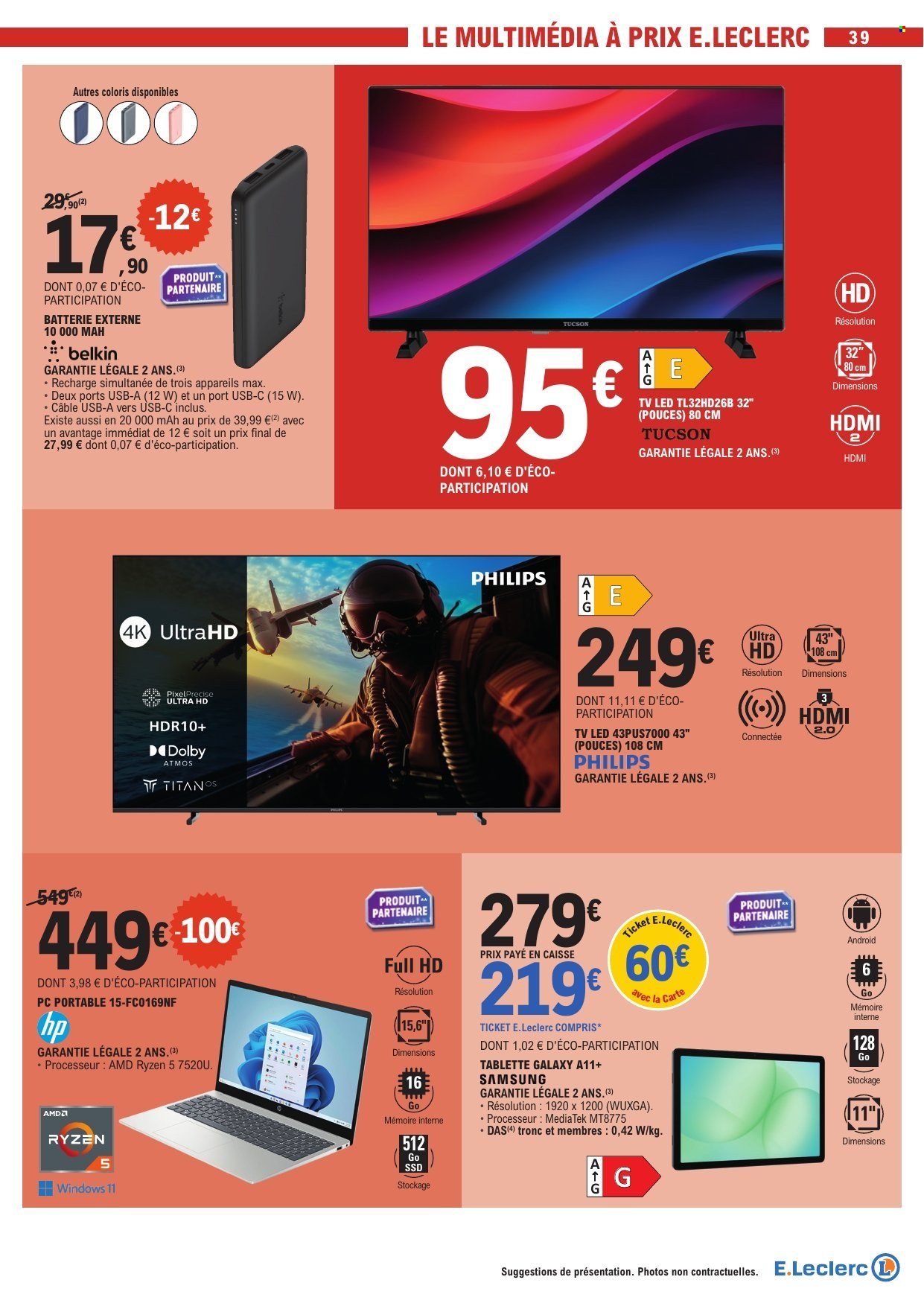 Catalogue E.Leclerc - 09/12/2025 - 20/12/2025. Page 39