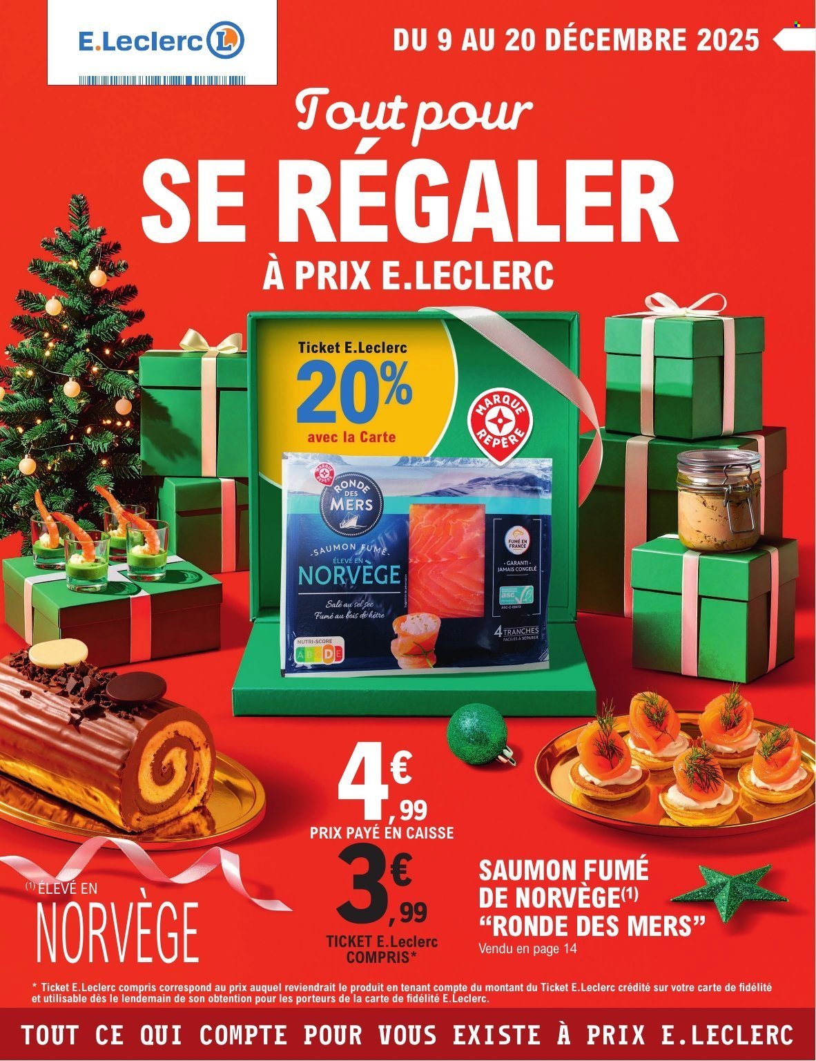 Catalogue E.Leclerc - 09/12/2025 - 20/12/2025. Page 1