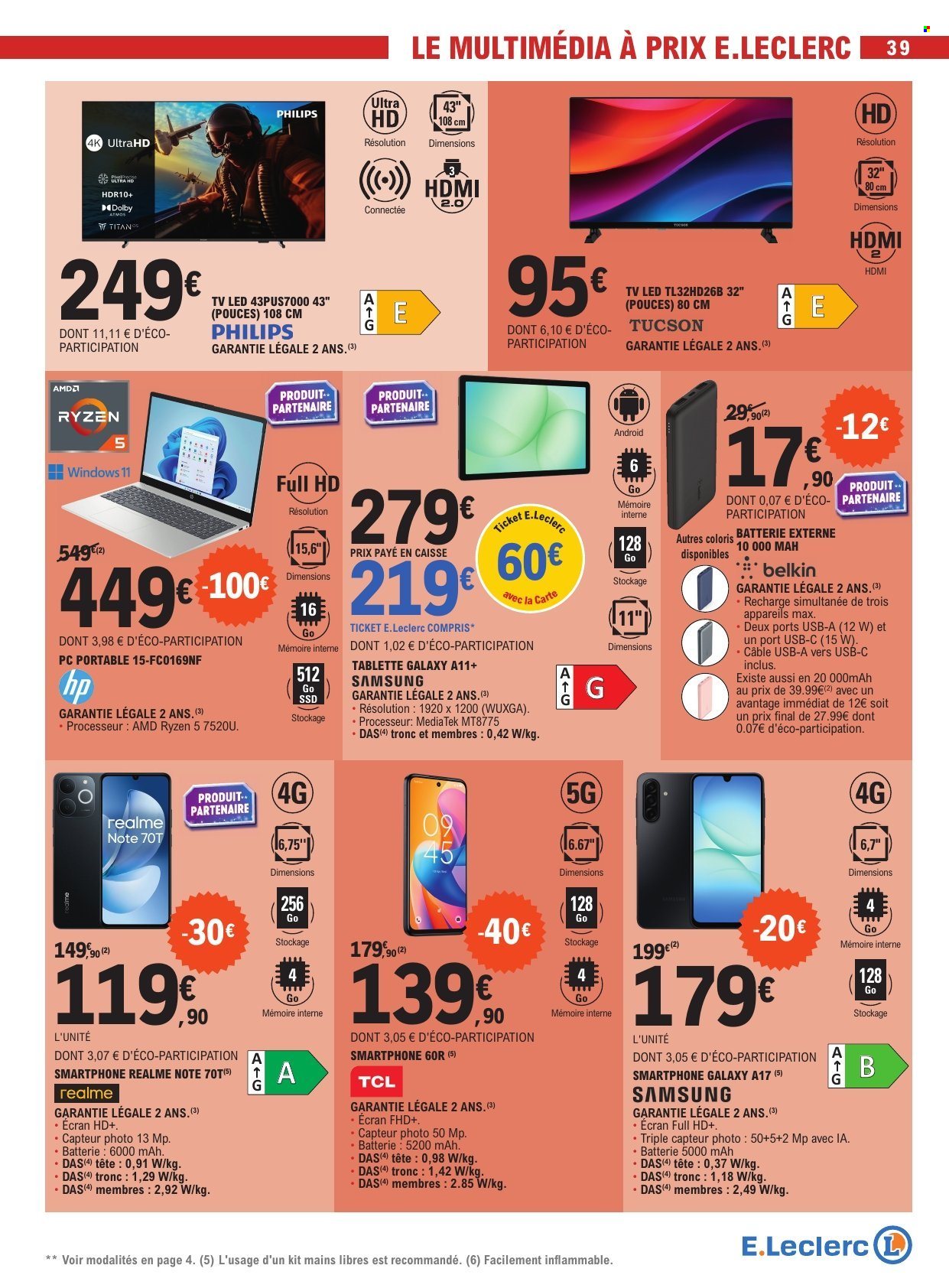 Catalogue E.Leclerc - 09/12/2025 - 20/12/2025. Page 39