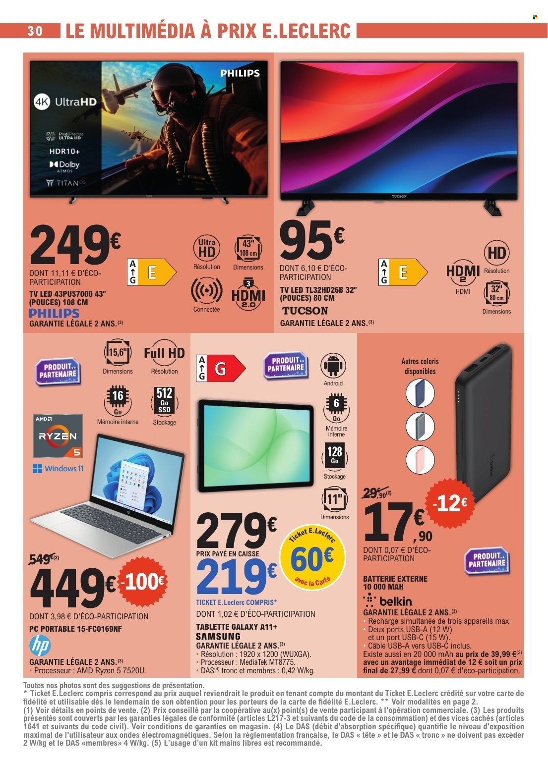 Catalogue E.Leclerc - 09/12/2025 - 20/12/2025. Page 30