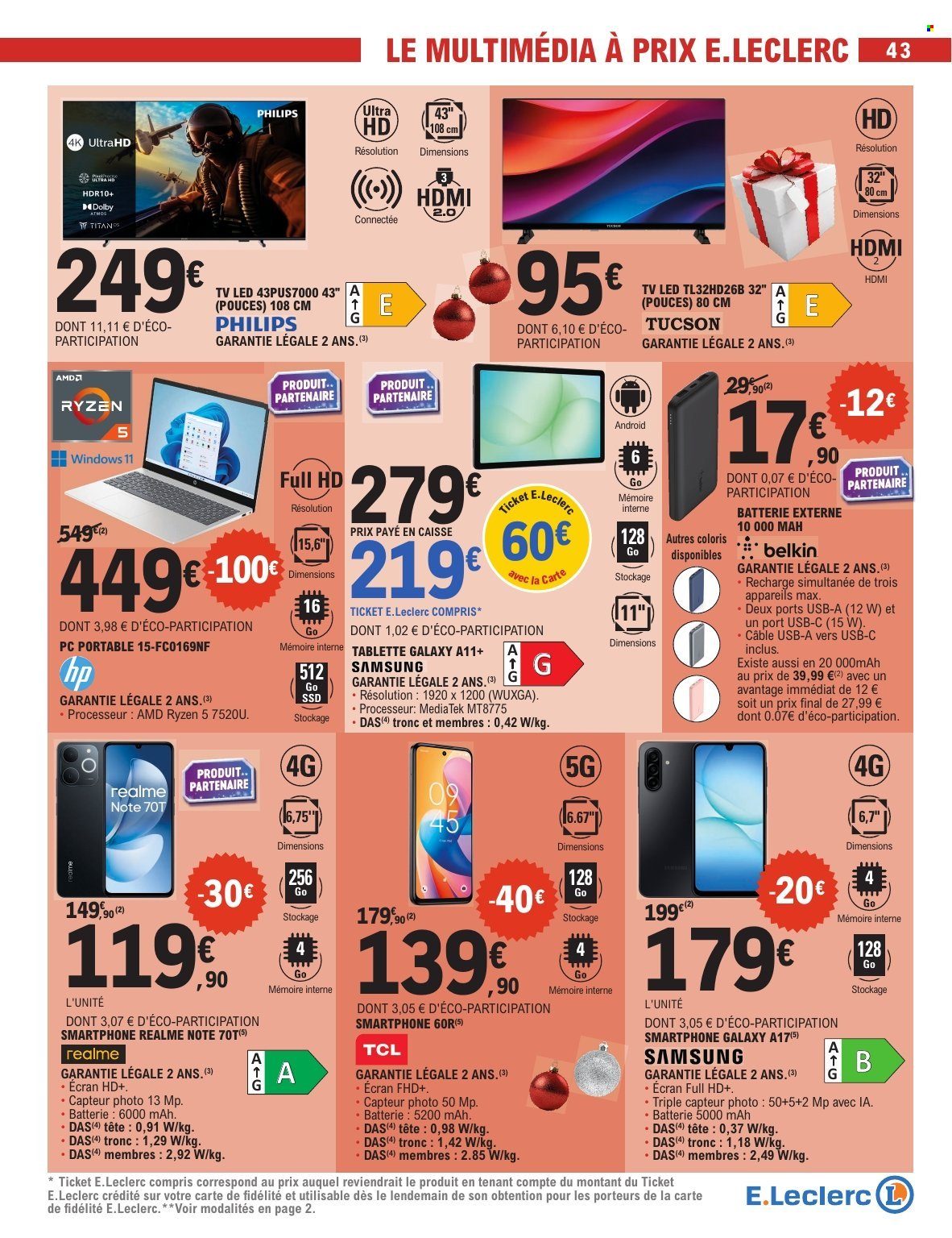 Catalogue E.Leclerc - 09/12/2025 - 20/12/2025. Page 43