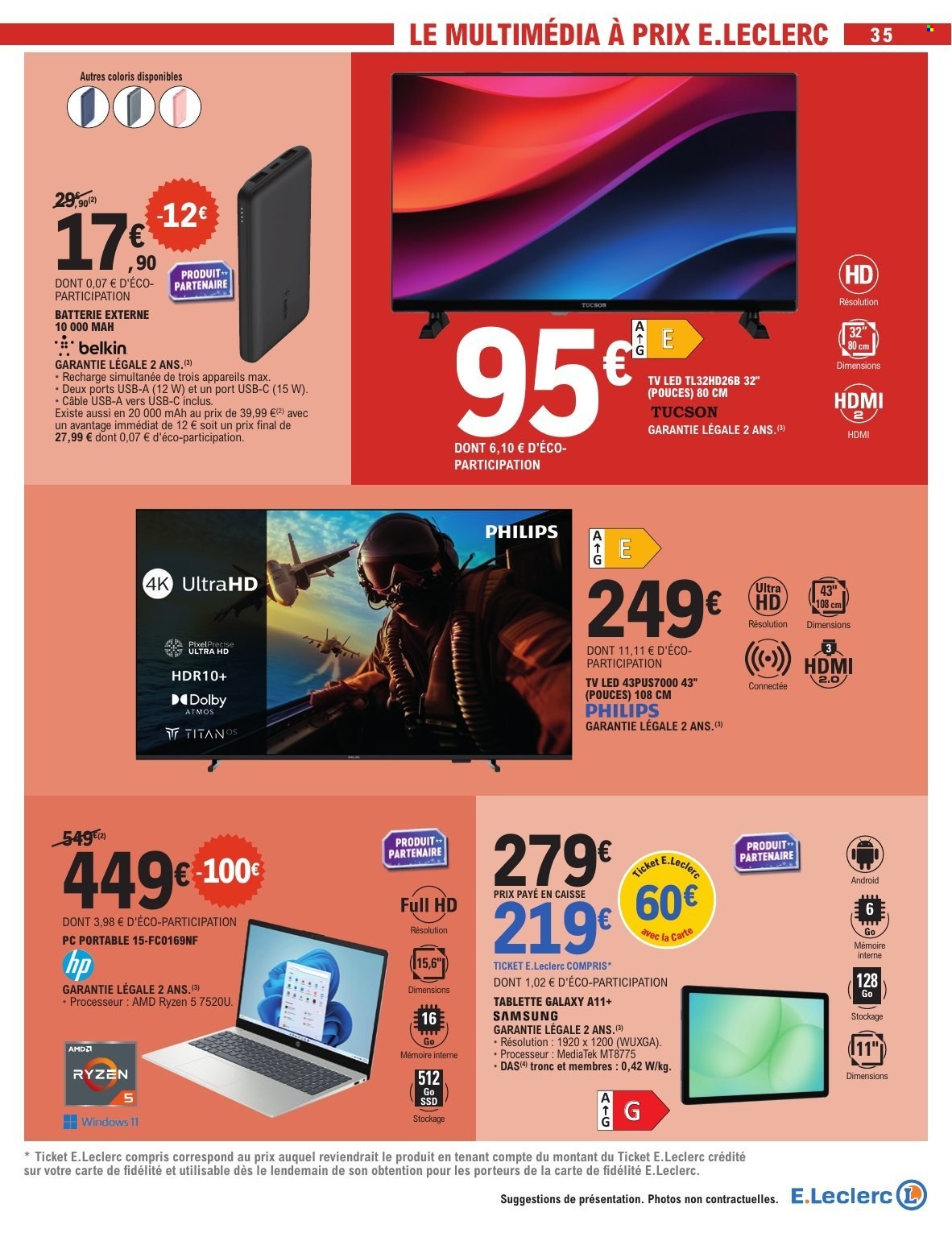 Catalogue E.Leclerc - 09/12/2025 - 20/12/2025. Page 35
