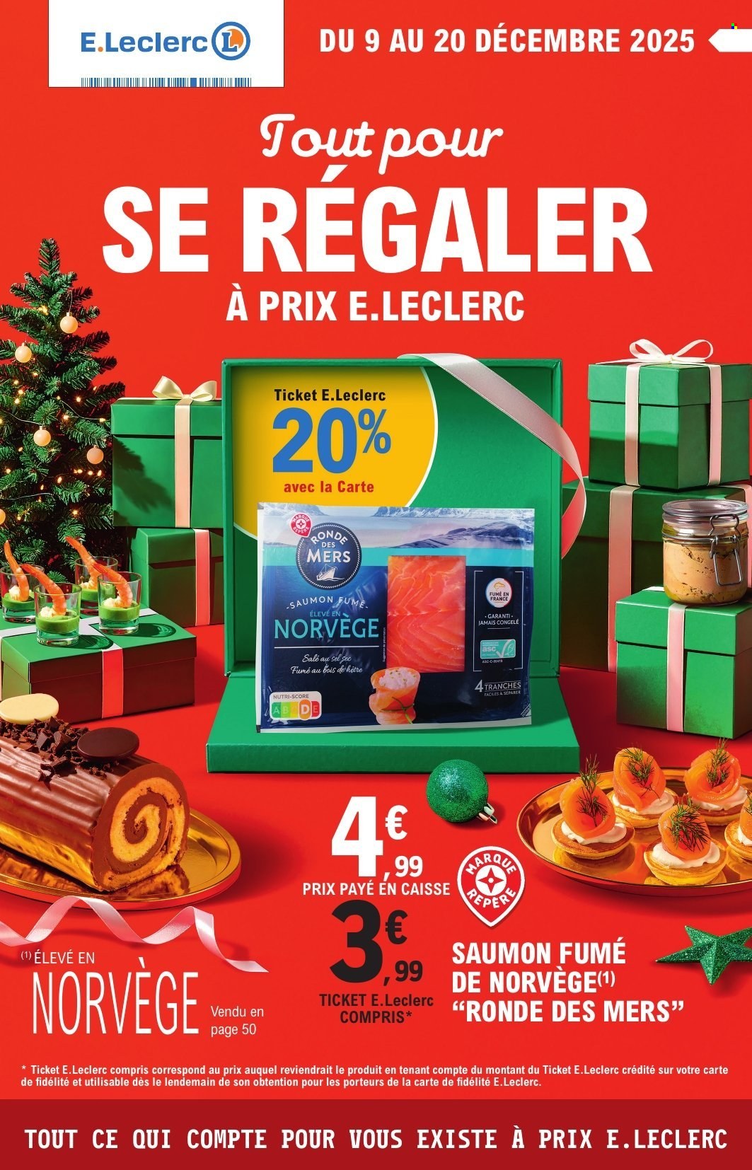 Catalogue E.Leclerc - 09/12/2025 - 20/12/2025. Page 1