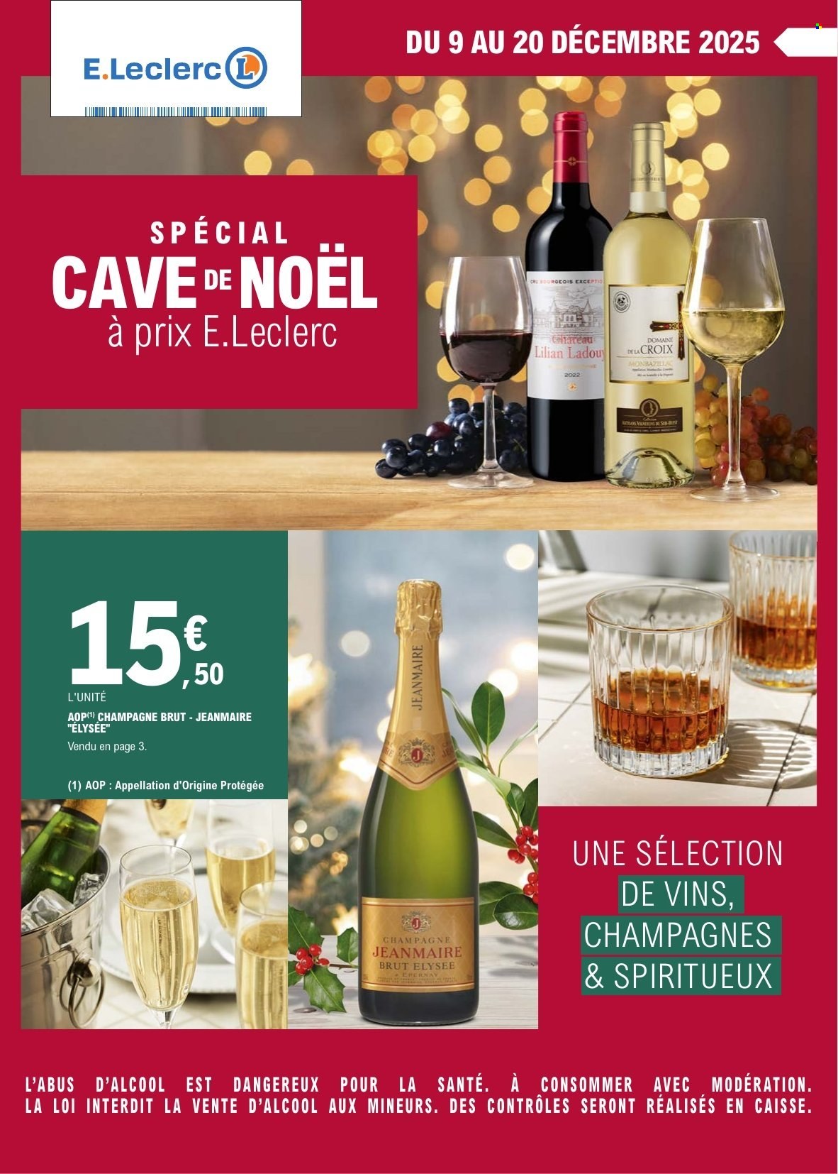 Catalogue E.Leclerc - 09/12/2025 - 20/12/2025. Page 1