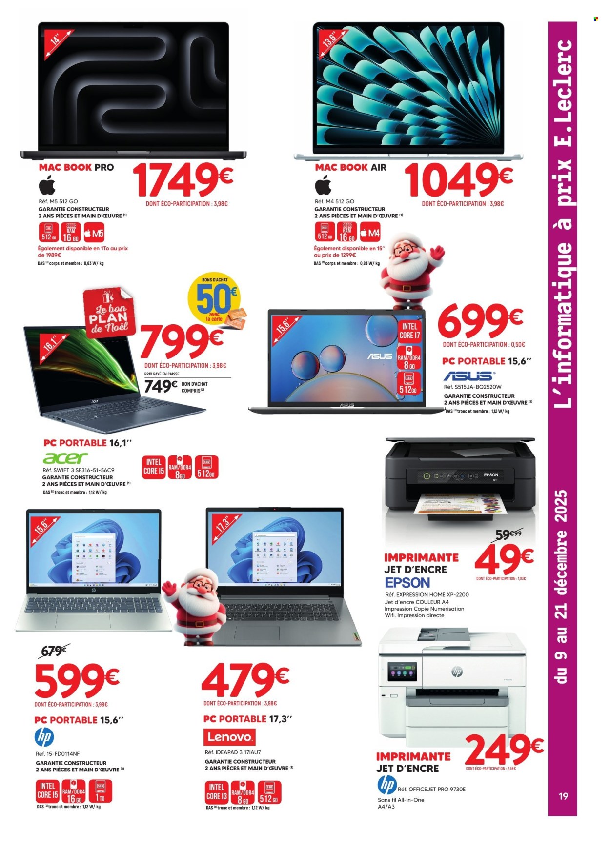 Catalogue E.Leclerc - 09/12/2025 - 21/12/2025. Page 19