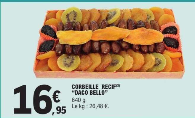 CORBEILLE RECIF "DACO BELLO"