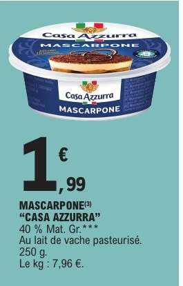 MASCARPONE "CASA AZZURRA"