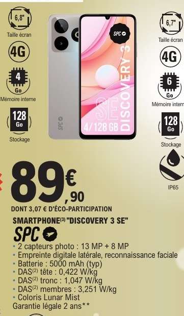 SMARTPHONE "DISCOVERY 3 SE" SPC