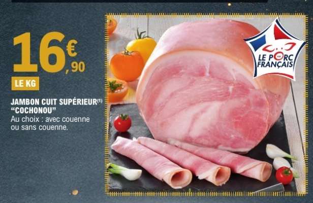 Jambon Cuit Supérieur Cochonou