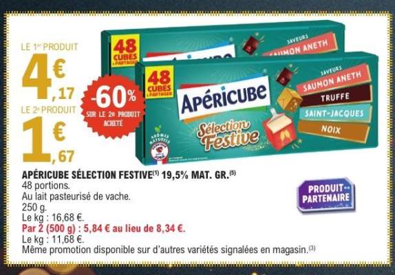 Apéricube Sélection Festive