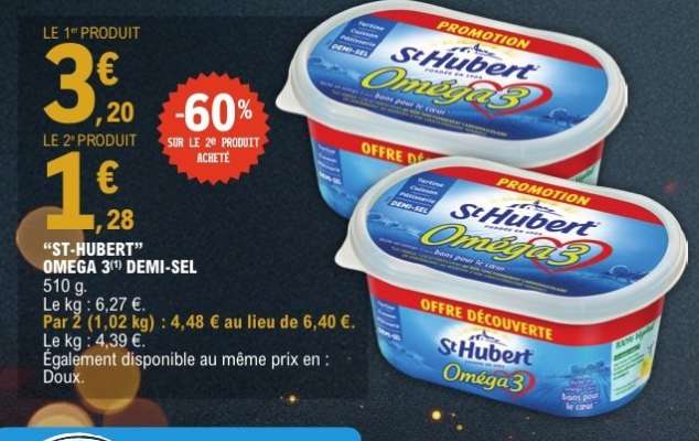 St-Hubert Oméga 3 Demi-Sel