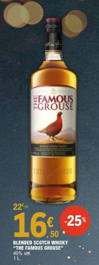 BLENDED SCOTCH WHISKY 'THE FAMOUS GROUSE'